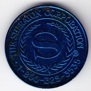 Sheraton Hotel New Orleans Aluminum Token (b51)